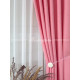 Шторы на метраж микровелюр Лофт розовые