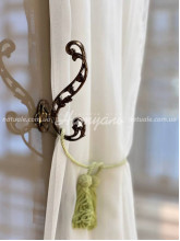 Держатель для штор и тюля Флоренс античное золото