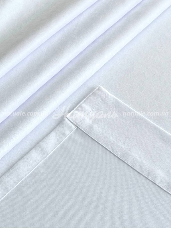 Шторы на метраж микровелюр Лофт белые