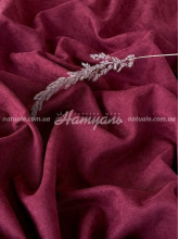 Шторы на метраж микровелюр Лофт бордо