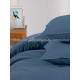 Постельный комплект полуторный ARYA Natural Stone Washed хлопок 160х220см изумруд