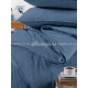 Постельный комплект полуторный ARYA Natural Stone Washed хлопок 160х220см изумруд