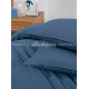 Постельный комплект полуторный ARYA Natural Stone Washed хлопок 160х220см изумруд