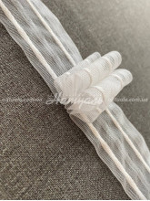 Тасьма монтажная для штор та тюлю Групповая 5 см 2 шнура