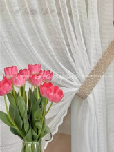 Тасьма для штор и тюля Марка молочный