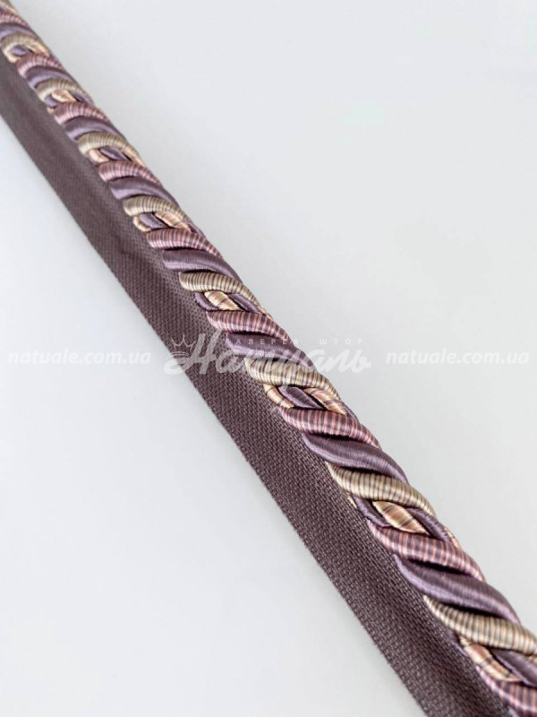 Шнур кручений різнокольоровий смугастий