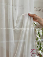 Тюль Велия молочный