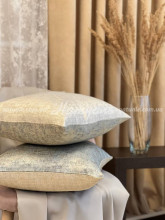 Декоративная наволочка кдвусторонняя Мосс Голд