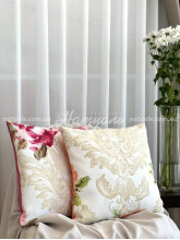 Наволочка декоративная с наполнителем комбинированная Версаль Акварель