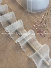 Тесьма монтажная для штор и тюля на трубу 10 см