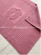 Полотенце-коврик для ног Arya Winter Soft сухая роза