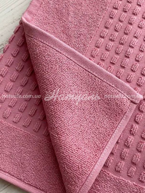 Полотенце-коврик для ног Arya Winter Soft сухая роза
