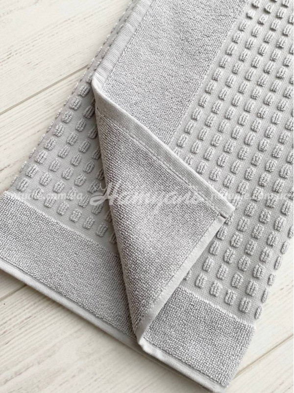 Полотенце-коврик для ног Arya Winter Soft  серый