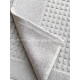 Полотенце-коврик для ног Arya Winter Soft  серый