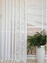 Комплект гардин лен комбинированный Линея молочный 190х270, 2 шт.