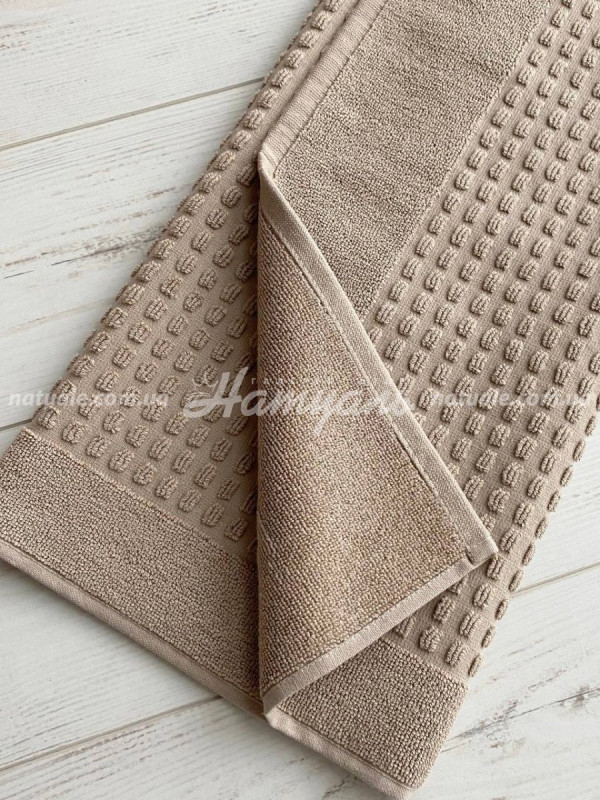 Полотенце-коврик для ног Arya Winter Soft коричневый