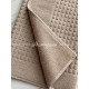 Полотенце-коврик для ног Arya Winter Soft коричневый