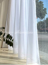 Тюль Велия белий