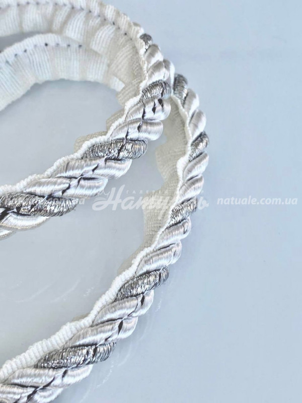Шнур витой двухцветный
