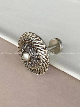 Держатель для штор и тюля Палас-Аврора хром