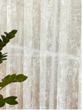 Тюль жаккардовый Венецианка молочный