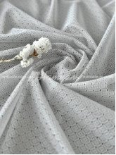 Тюль кружевной Барс cерый