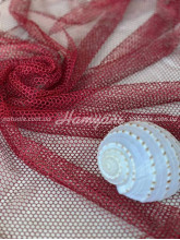 Тюль джгутовий Файл красный 200х270