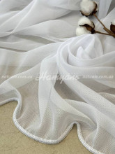 Тюль бамбук Ялынка белый