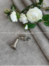 Держатель для штор и тюля Шар-2 кристалл хром