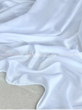 Тюль-креп Жемчужина белый перламутр